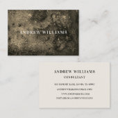 Modern stijlvol zwart-wit visitekaartje (Voorkant / Achterkant)