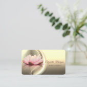 Modern stijlvolle professional, Gold, Abstract, Lo Visitekaartje (Staand voorkant)