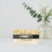 Modern stijlvolle professional - Makeup-lipstick Visitekaartje (Staand voorkant)