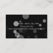 Modern stijlvolle professional - Makeup-lipstick Visitekaartje (Achterkant)