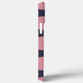 Modern Stijlvolle Roze Polka Dot Case-Mate iPhone Case (Achterkant / Rechts)