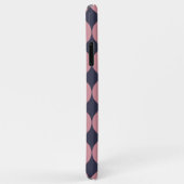 Modern Stijlvolle Roze Polka Dot Case-Mate iPhone Case (Achterkant/rechts)