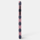 Modern Stijlvolle Roze Polka Dot Case-Mate iPhone Case (Achterkant/links)