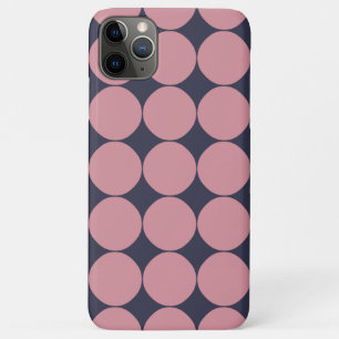 Modern Stijlvolle Roze Polka Dot Case-Mate iPhone Case