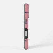 Modern Stijlvolle Roze Polka Dot iPhone 16 Hoesje (Rechterkant)