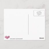 Modern Stiletto shoe corkschroef Briefkaart (Achterkant)