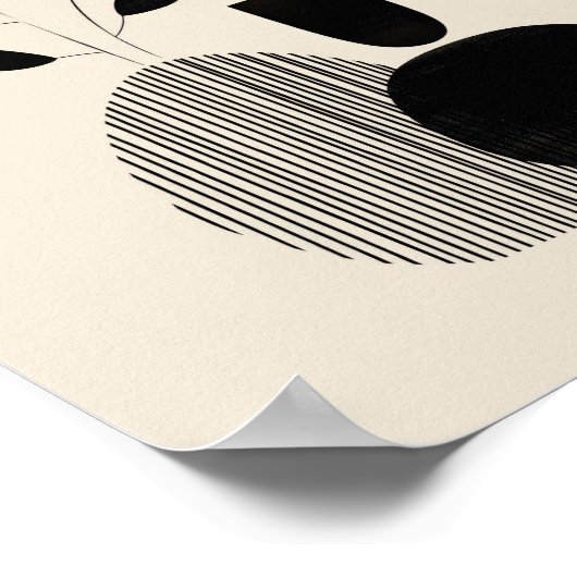 Modern Still Life – Minimalist Botanical Print (Hoek)