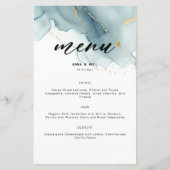 Modern Stoffig Blauw Elegant Eenvoudig Strand Brui (Voorkant)