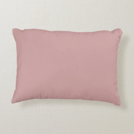 Modern stoffig roos roze Plain Solid Kleur Accent Kussen