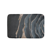 Modern Stone, Black Gold Marble Badmat (Voorkant)