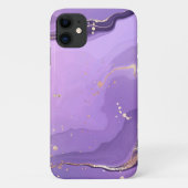 Modern Stone Dusty Blue Marble Case-Mate iPhone Case (Achterkant)