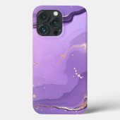 Modern Stone Dusty Blue Marble Case-Mate iPhone Case (Achterkant)