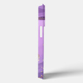 Modern Stone Dusty Blue Marble Case-Mate iPhone Case (Achterkant / Rechts)