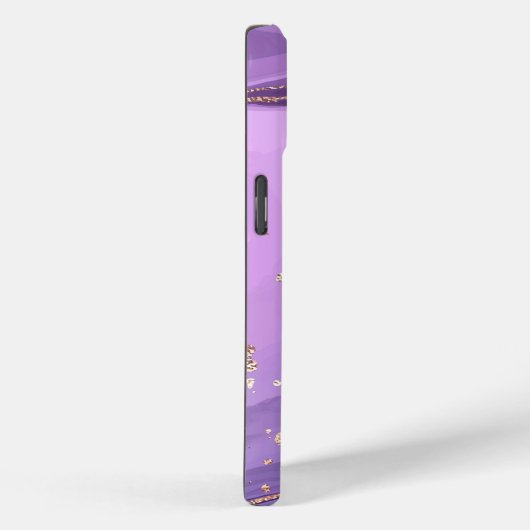 Modern Stone Dusty Blue Marble Case-Mate iPhone Case (Achterkant / Rechts)