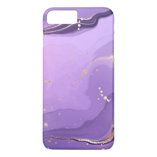 Modern Stone Dusty Blue Marble Case-Mate iPhone Case (Achterkant)