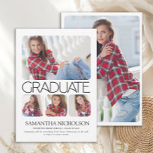 Modern strak 5-foto Afstuderen