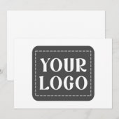 Modern, strak, ophisticated &  kaart (Voorkant / Achterkant)