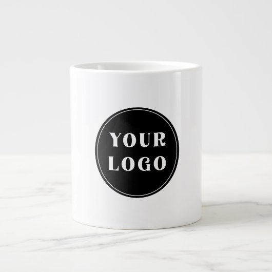 Modern, Strak, stijlvol, & Aanpasbaar Grote Koffiekop (Voorkant)