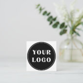 Modern, Strak, stijlvol, & Aanpasbaar Informatiekaartje (Staand voorkant)