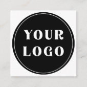 Modern, Strak, stijlvol, & Aanpasbaar Informatiekaartje (Voorkant)