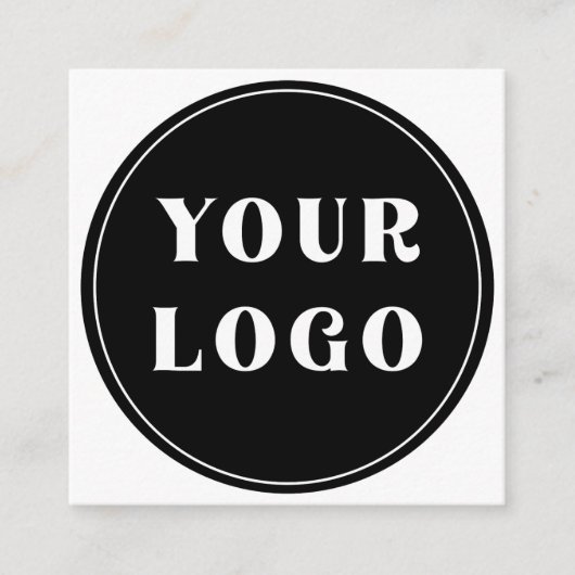 Modern, Strak, stijlvol & Aanpasbaar Informatiekaartje (Voorkant)