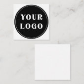 Modern, Strak, stijlvol & Aanpasbaar Informatiekaartje (Voorkant / Achterkant)