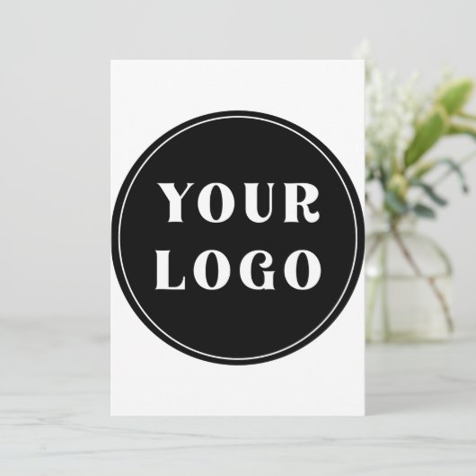 Modern, Strak, stijlvol & Aanpasbaar Kaart (Staand voorkant)