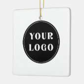 Modern, Strak, stijlvol, & Aanpasbaar Keramisch Ornament (Links)