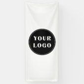 Modern, Strak, stijlvol & Aanpasbaar Spandoek (Verticaal)