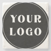 Modern, Strak, stijlvol, & Aanpasbaar Stenen Onderzetter (Voorkant)