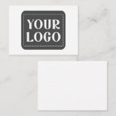 Modern, Strak, Verfijnd & Aanpasbaar Notitiekaartje (Voorkant / Achterkant)