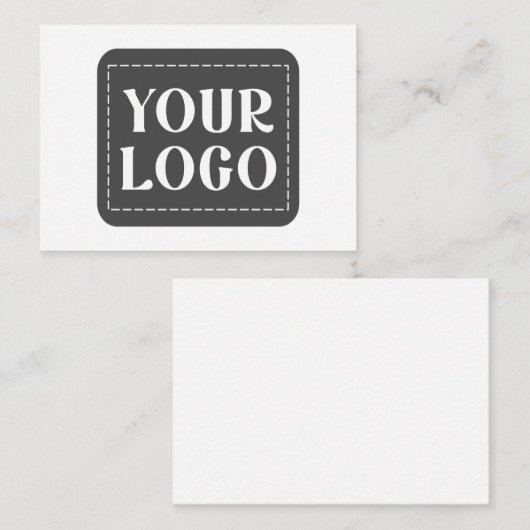 Modern, Strak, Verfijnd & Aanpasbaar Notitiekaartje (Voorkant / Achterkant)