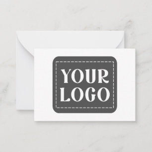 Modern, Strak, Verfijnd & Aanpasbaar Notitiekaartje