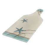 Modern strand House Decor Starfish Sand Dollar Snijplank (Hoek)
