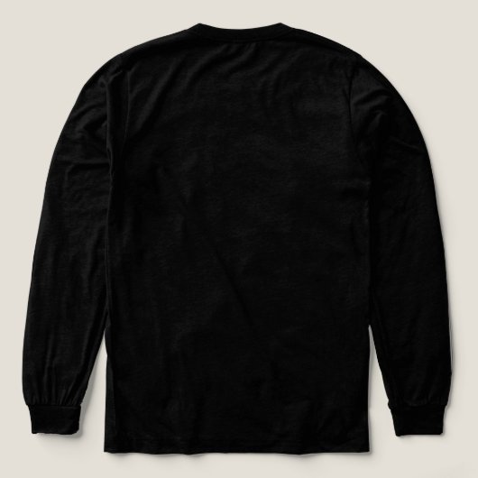 Modern Strandkunstwerk Mannen Tri-blend Shirt (Achterkant)