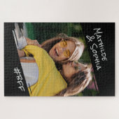 Modern Street Art Voeg je foto toe BBF Beste vrien Legpuzzel (Horizontaal)