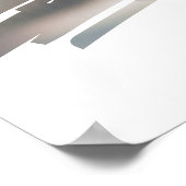 Modern Street Art Voeg je foto toe BBF Beste vrien Poster (Hoek)