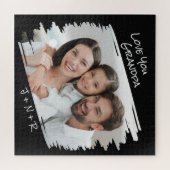 Modern Street Art voegt je fotoliefje toe Legpuzzel (Horizontaal)