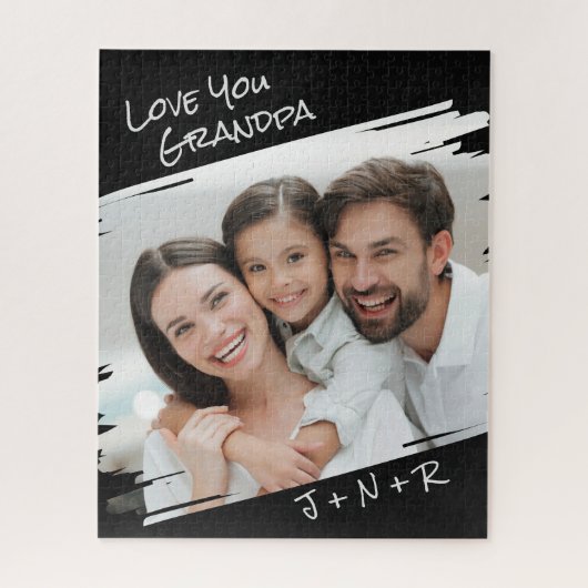 Modern Street Art voegt je fotoliefje toe Legpuzzel (Verticaal)