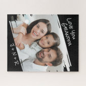 Modern Street Art voegt je fotoliefje toe Legpuzzel (Horizontaal)