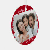 Modern Street Art voegt je foto's toe Metalen Ornament (Voorkant Rechts)