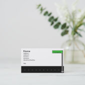 Modern Street Visitekaartje (Staand voorkant)