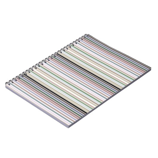 Modern Stripe Design Notitieboek (Linkerzijde)