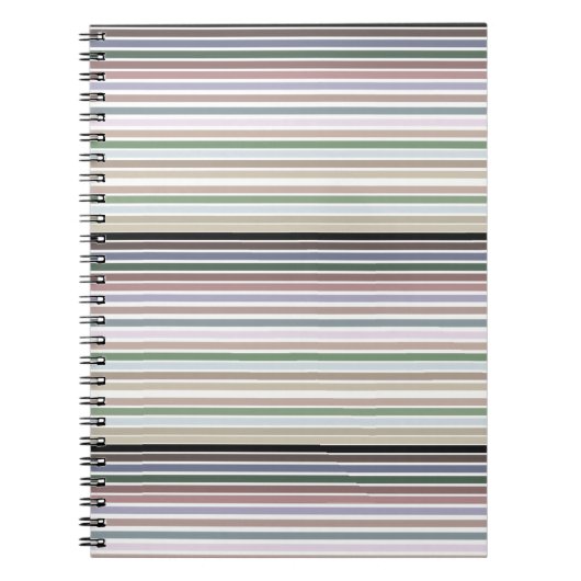Modern Stripe Design Notitieboek (Voorkant)