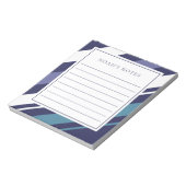 Modern Stripe Diagonaal Notitieblok (Linkerzijde)