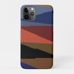 Modern Stripe Kleurrijke Regenboog driehoek patroo Case-Mate iPhone Case