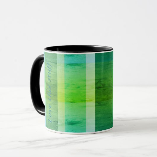 Modern Stripe printer Mok (Voorkant links)