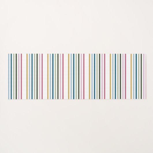 Modern Stripe Yogamat (Achterkant (horizontaal))