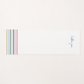 Modern Stripe Yogamat (Voorkant (horizontaal))