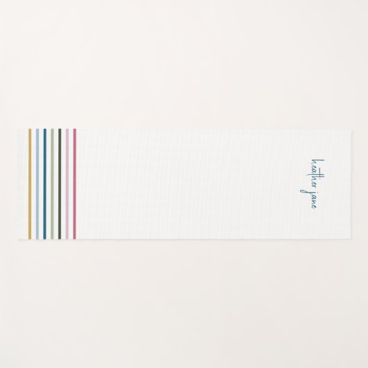 Modern Stripe Yogamat (Voorkant (horizontaal))